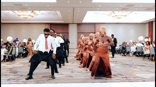 Epic Congolese wedding Entrance Dance ( Cedar Rapid)