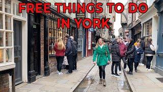 Things to do in York (England) for Free | and Pub-spotting