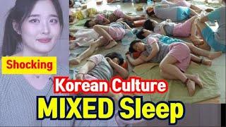 Shocking Korean Culture: MIXED Sleep