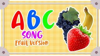  ABC Song Nursery Rhymes | Learn the Alphabet with Delicious Fruits! 