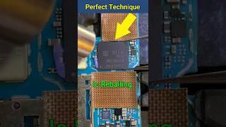 Perfect Technique #icreballing #mobilerepair