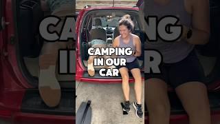 Camping in our car (repost)