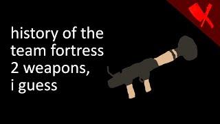 [TF2] history of the team fortress 2 weapons, i guess