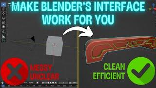 I should have done this as soon as I started using Blender - My Blender interface