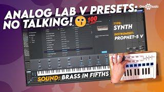 Arturia Analog Lab: NO TALKING...just Sounds. | Gear4music Synths & Tech
