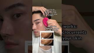 How To Get A Sharp Jawline  #skincare #foreo #shorts