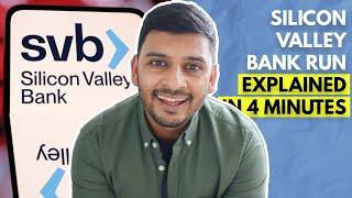 Silicon Valley Bank Run Explained in 4 Minutes in Basic English