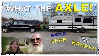 Leak update, bake update, MORE AXLES?  NEW 2023 F-350.   Salt Fork State Park in Lore Ohio.