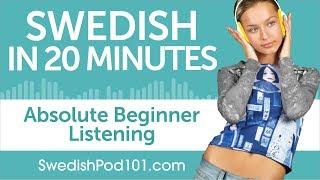 20 Minutes of Swedish Listening Comprehension for Absolute Beginner