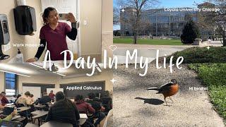 A Day In My Life | as a transfer student of Loyola, self-care, lectures, & work