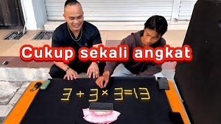 Cukup sekali angkat jadi benar