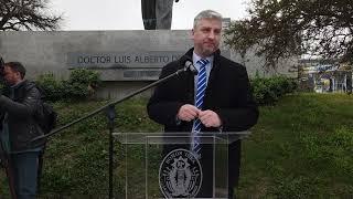 Juan Martín Rodríguez en homenaje al Dr. Luis Alberto de Herrera