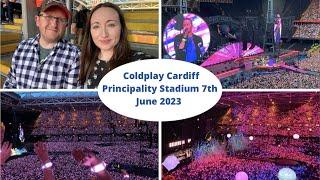 Coldplay Music of the Spheres World Tour - Cardiff Principality Stadium 7th June 2023