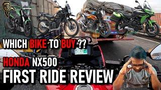 HONDA NX500 DETAILED FIRST RIDE REVIEW | BETTER THAN HIMALAYAN 450, KTM 390 ADVENTURE, VERSYS 650??