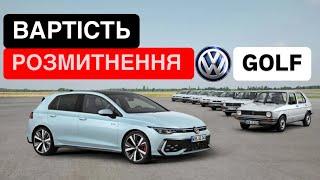 Скільки коштує розмитнення Volkswagen Golf⁉️ Всі ціни з 2006 по 2023 рік! #Розмитнення Авто 2025