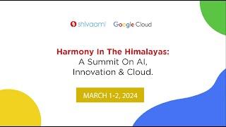 Harmony in the Himalayas: A Summit on AI, Innovation, and Cloud | Rishikesh Event | Shivaami