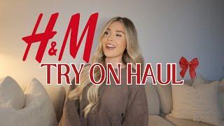 H&M new in try on haul | winter outfits & partywear outfit inspo 