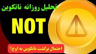 تحلیل نات کوین | ناتکوین فردا سبز می‌شود؟ | NOT در بدترین حالت چه می‌شود؟