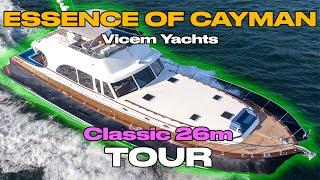 THIS YACHT IS SO CUSTOM HE HAD TO BUILD TWO | Essence of Cayman Tour