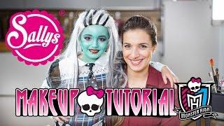 Monster High Frankie Stein Make-Up Tutorial / Kinderschminke / Sallys Welt