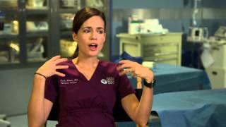 Chicago Med: Torrey Devitto Behind the Scenes TV Interview | ScreenSlam