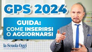 Graduatorie GPS 2024-2026: Guida a come inserirsi o aggiornarsi