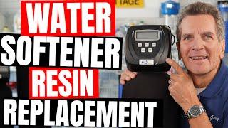 WATER SOFTENER RESIN or Media REPLACEMENT