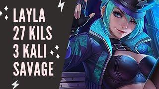 Cara Menggunakan Hero Layla Skin Green Flash Solo Rank Di Mobile Legends