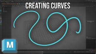 Maya - Creating & Editing Curves for Modelling & Animation