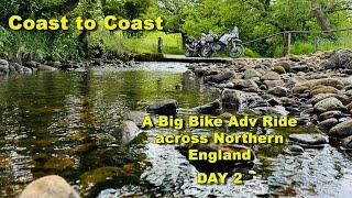 Coast to Coast Day 2 - Big Bike Adv Ride -  best trails in Northern England - On the TET and TNT