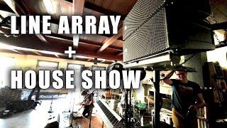 Bringing a Line Array to a House Show