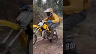 Throwing Around a 1984 YZ80!