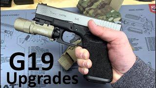 Glock 19 Stippled and Cerakoted by TYR Defense