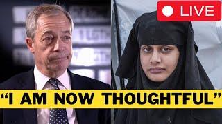  BREAKING: Farage Comes Out In Defence Of Shamima Begum