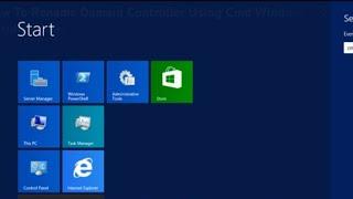 How To Rename Domain Controller Using Commend Prompt Windows Server 2012