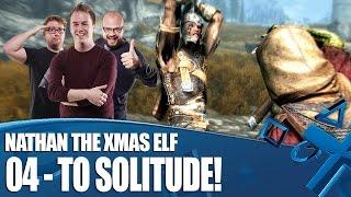 Let's Play Skyrim Special Edition - The Adventures of Nathan The Xmas Elf (Ep04)