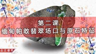 緬甸帕敢場口及其賭石特徵【翡翠原石知識技巧講堂-二】帕敢場區 歷史名坑 賭石技巧 黑烏沙 老坑翡翠