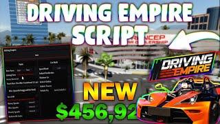 *NEW* Driving Empire Script (PASTEBIN 2024) (AUTOFARM, 70K IN 5 MINUTES, CAR BOOST, CLAIM CODES)