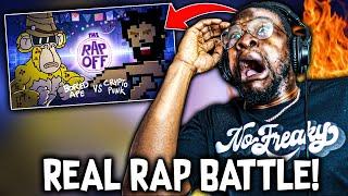 REAL BATTLE RAP! | Bored Ape vs CryptoPunk rap battle | Rap Off (REACTION)