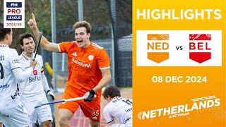 FIH Hockey Pro League 2024-25 Highlights: Netherlands vs Belgium (M) | Match 2