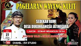 LIVE WAYANG KULIT (BERSAMA KI DALANG CARITO || LAKON: SEMAR MBANGUN DESA || DUKUHBANGSA - JATINEGARA