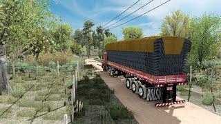 Realistic Brazil Map Mod (MAPA OESTE BAIANO) ETS2 1.39.1.40