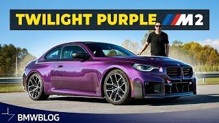 2025 BMW M2 in Twilight Purple - First Look