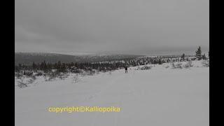 Saariselän ladut. Vahtamapään välilatu, Urho Kekkosen Kansallispuisto