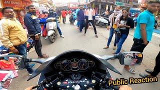 Hayabusa Public Reaction In Market  || Superbike Reaction In India