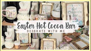  NEW! 2024 COZY EASTER DECORATE WITH ME│EASTER DECORATING IDEAS│DECORATING FOR EASTER│EASTER DECOR