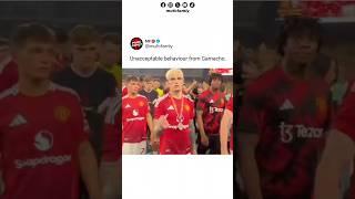 Unprofessional from Garnacho! 