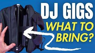 The DJ's Gig Checklist (Or, "What's In Your DJ Bag?")