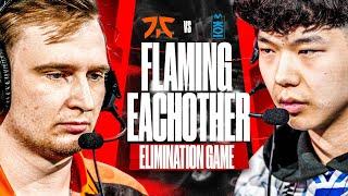 ALL CHAT FLAME IN AN ELIMINATION GAME ? FNC VS KOI LEC PLAYOFFS 2025 WINTER