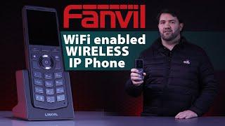 Fanvil's W610W WiFi enabled Wireless IP Phone - Features, Benefits and Applications.